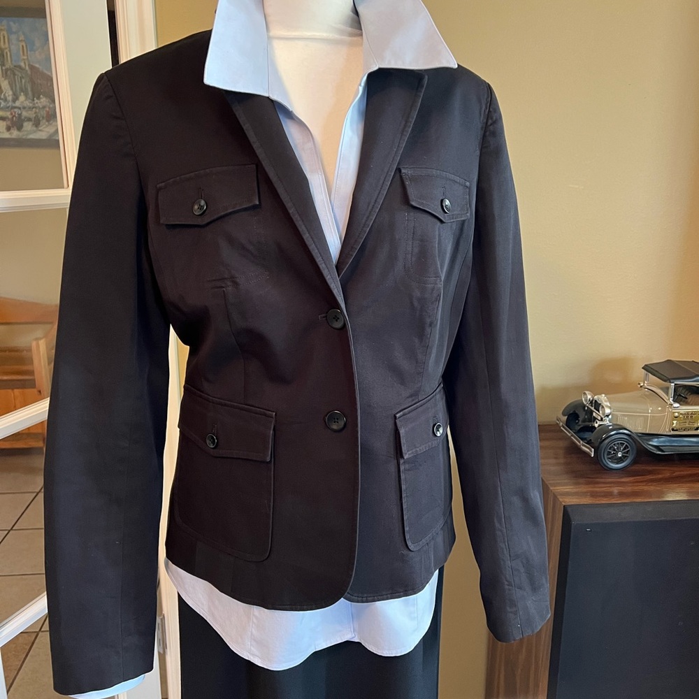 Body by Victoria Black Blazer - Size 12